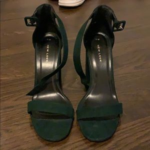 Emerald Green Heels